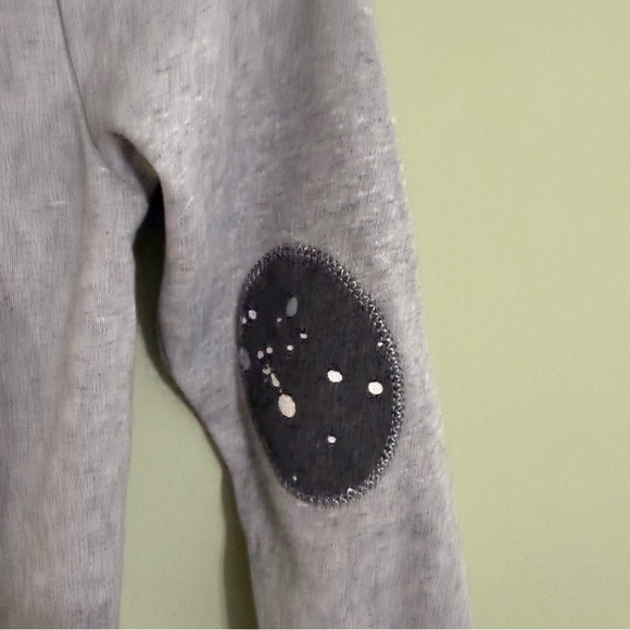 Andy & Evan Charcoal and Black splatter Hoodie sweatshirt - Picture 7 of 9